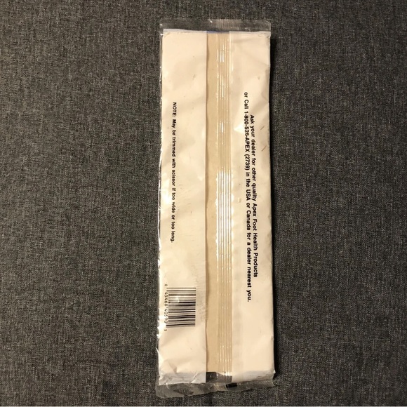 NEW Apex e-z fit cushion Mens insoles Sz 9 UNOPENED NWT - Picture 2 of 6